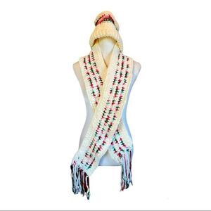 Handmade Winter Crocheted Hat‎ And Scarf